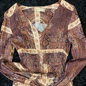 Altar’d State v-neck maxi dress